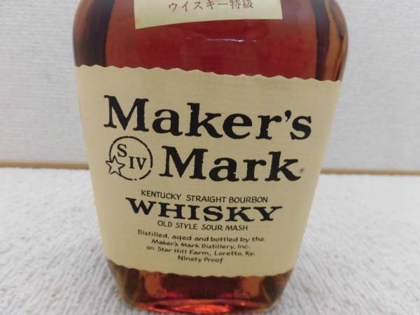 A★未開栓★ウィスキー Makers Mark メーカーズマーク