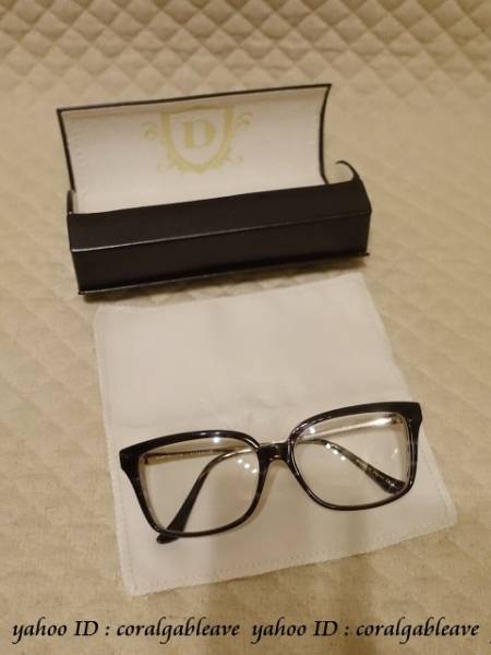 DITA エンポロン 眼鏡メガネフレーム黒 本物　滝沢眞規子　レア