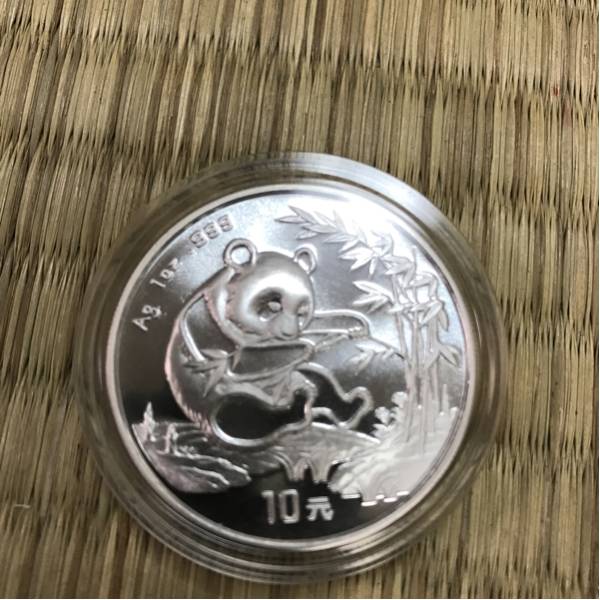 10元 S-0171994年発行中国パンダ銀貨 中国 FINE SILVER｜Yahoo 1オンス