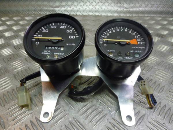 ロ113 NS-1 AC12 純正 スピード.タコメーター.キタコ製ステーSET
