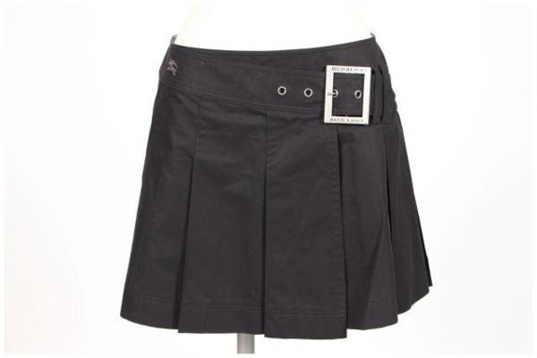 バーバリーブルーレーベル　刺繍ラップスカート[LSKM77100]