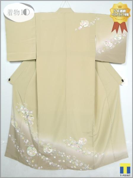 着物10 逸品!! 正絹 友禅染 十二単のお姫様 袷 訪問着 金彩 【公式通販】