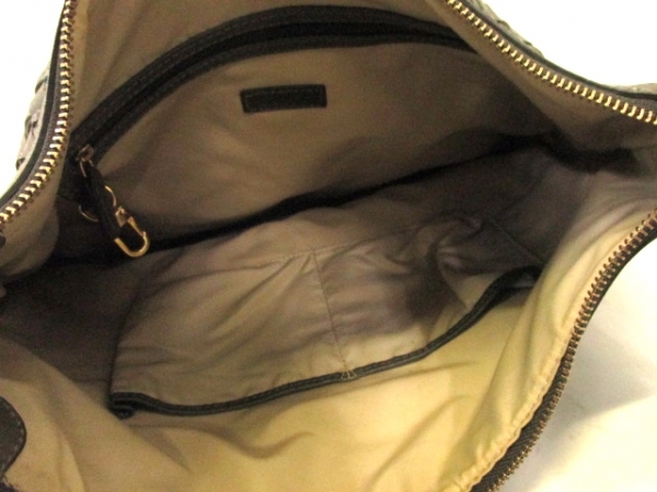 コールハーン ショルダーバッグ カーキ レザー COLE HAAN