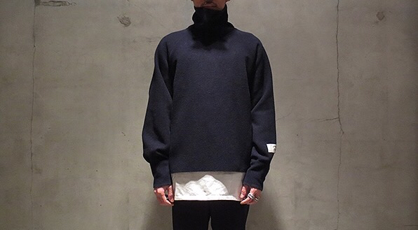 や*様 SUNSEA 15AW REVERSIBLE MELTON BLOUSU や*様 SUNSEA 15AW REVERSIBLE MELTON BLOUSU や*様 SUNSEA 15AW