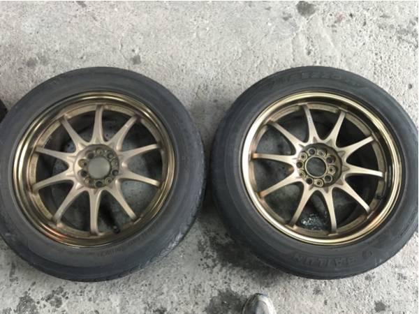 レイズ RAYS CE28 pcd100 17インチ ブロンズ of＋44