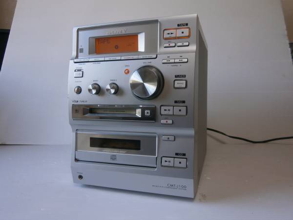 SONY CMT-J100 本体のみです SONY ソニー CMT-J100 MDデッキ搭載