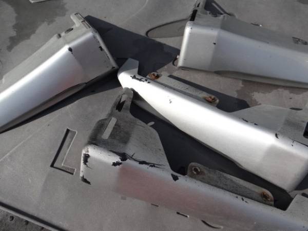 BP5レガシィ エアロスプラッシュ１台分 39Dシルバー BPE 泥除け