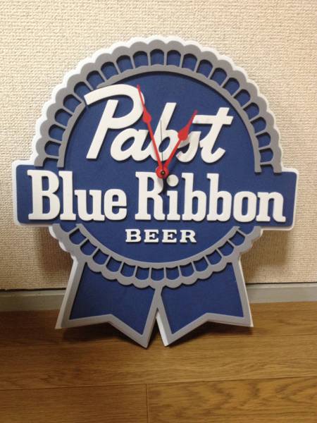 即決！Pabst Blue Ribbon オフィシャル時計 /西浦Cootie Pabst 【公式
