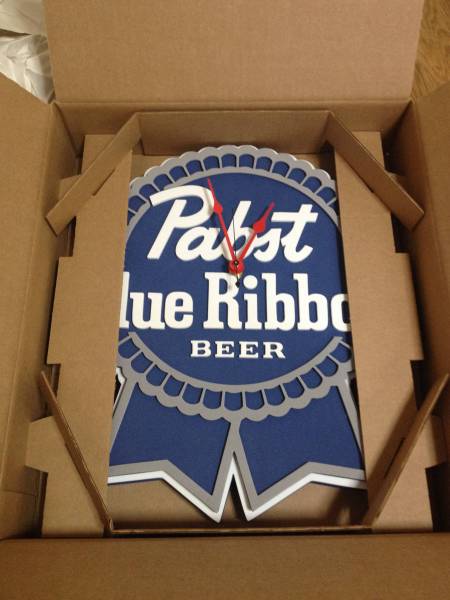 即決！Pabst Blue Ribbon オフィシャル時計 /西浦Cootie Pabst 【公式
