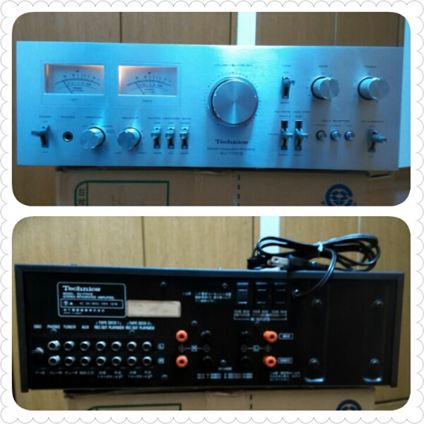 Technics SU-7700Ⅱ ジャンク扱い 現状 テクニクス SU-7700 ステレオ