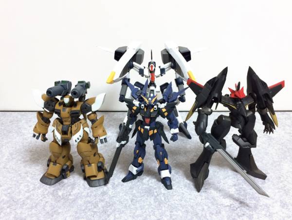 スパロボ 電撃 ボークス ヒュッケバインMK2 シュッツバルト 4体