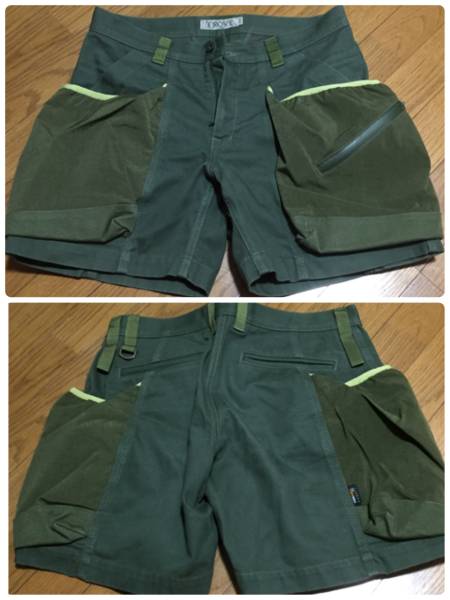 TROVE×GEAR HOLIC　BIG POCKET SHORTS 岡部文彦 ビッグポケット