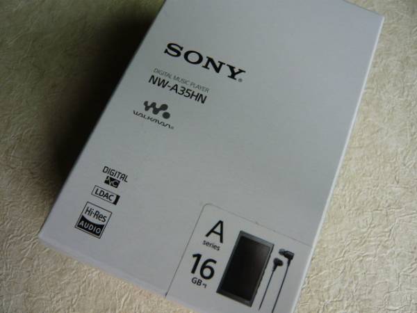 即決★新品★ソニーNW-A35HN [16GB]黒 ウォークマン ハイレゾ