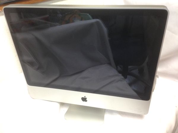 ジャンク】apple iMac A1225 詳細不明 起動x H1744 デスクトップ