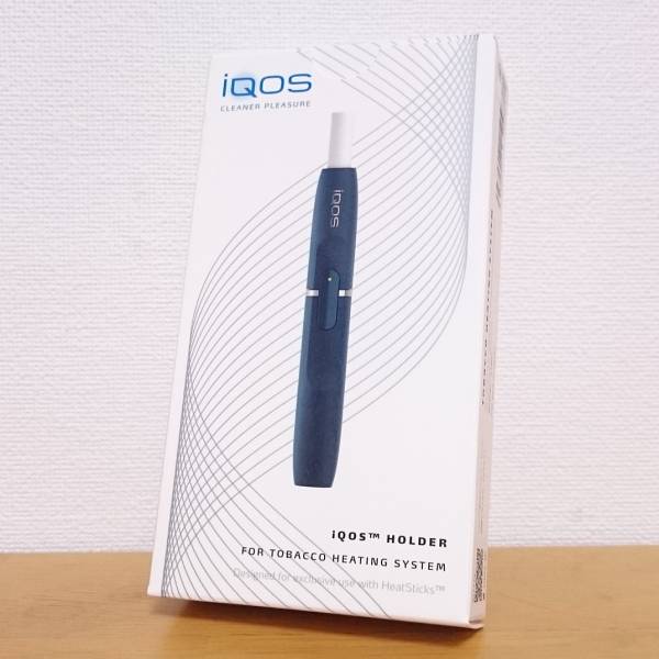 【新品・送料無料】IQOS ホルダーのみ単品 ネイビー【交換品】
