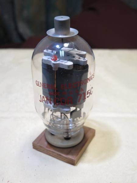 △　GENERAL　ELECTRICS　真空管　JAM-CDR 715C　U.S.A