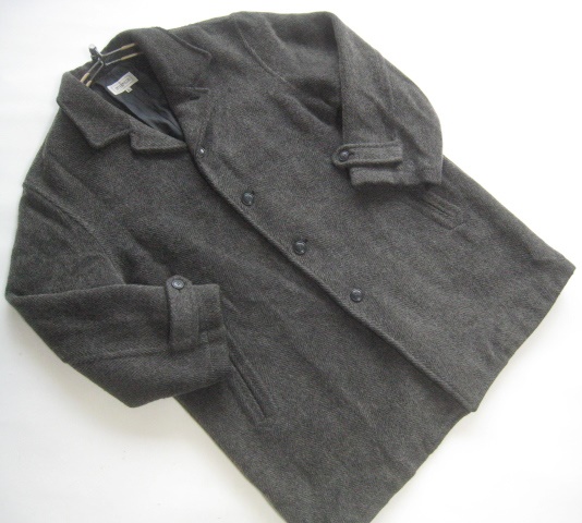 極上!!INTERMEZZO ダーバン*定価7万 モヘアウールコート 2L