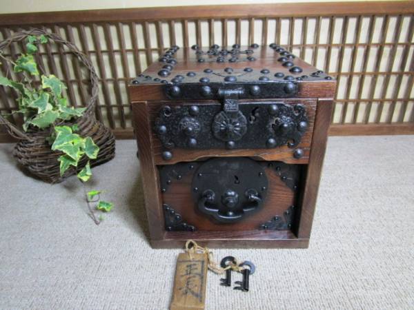 古民具　箪笥　船箪笥　銭箱　銭函　時代箪笥　和箪笥　骨董　