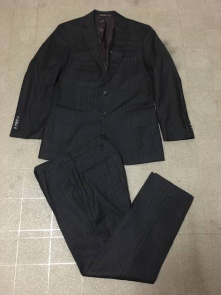 ドイツ製 ヒューゴ ボス ピンストライプ スーツ 上下 セット 40