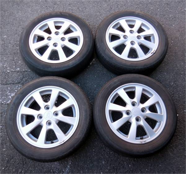 ●ダイハツ純正アルミホイール４本　ムーブ・ミラ・タント等●