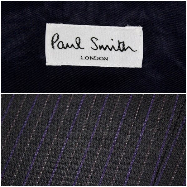 S29☆Paul Smith ポールスミス スーツ シングル 美品 カシミヤ2B