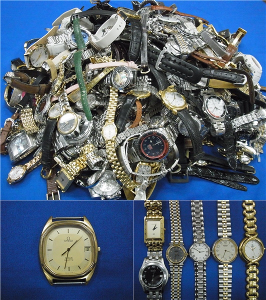 【ジャンク】オメガ、グッチ、エルメス、Gショック等　291本