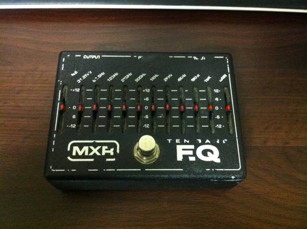 MXR EQ Band Pedal Graphic Ten 0 Equalizer | M108S 10-Band - Guitar