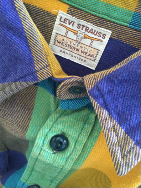 LVC ウエスタンシャツ ロングホーン リーバイス ビンテージ