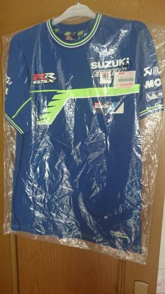 M・新品・Ｔシャツ・MOTO GP チーム・スズキ・エクスター　公式