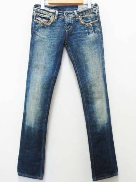 ディーゼル LOWKY デニム パンツ ジーンズ 24 ストレッチ スリム