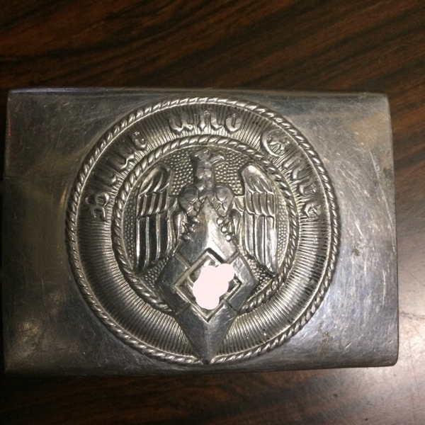 ナチス　ドイツ軍　ＨＪ　ヒトラーユーゲント　バックル　ＷＷ2