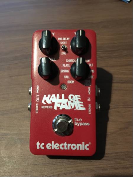 TC ELECTRONIC OF HALL electronic FAME Hall Fame リバーブ of | tc