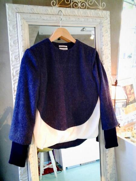 ☆GREED☆アンゴラライトシャンブレーリブInternationalニット