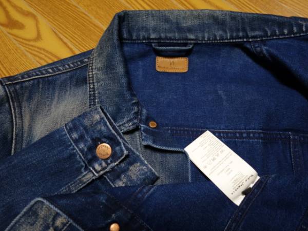 買ってみた ・NudieJeans(ヌーディージーンズ)PERRY☆デニムジャケット 