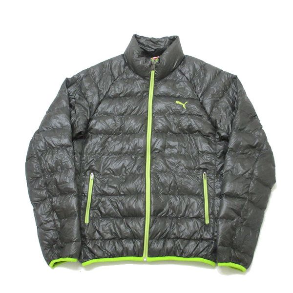 プーマ/PUMAナイロン/ライトダウンジャケットJKT【O】★灰