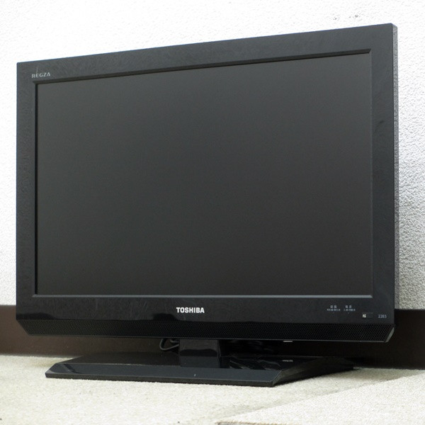 東芝☆REGZA☆地上BSCSデジタルハイビジョン液晶22V型(6T90376)