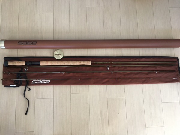 SAGE #7 スペイ フライ 7136-4 グラファイト3e 13.6f 7番