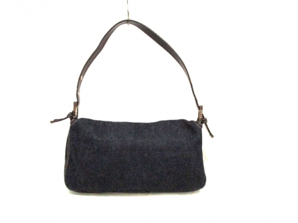 フェンディ ハンドバッグ マンマバケット ネイビー デニム FENDI