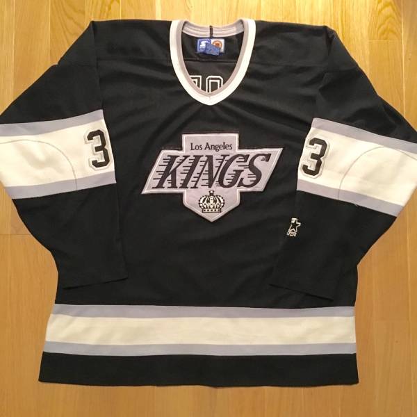 90s LA KINGS ホッケーシャツ ゲームシャツ STARTER キングス