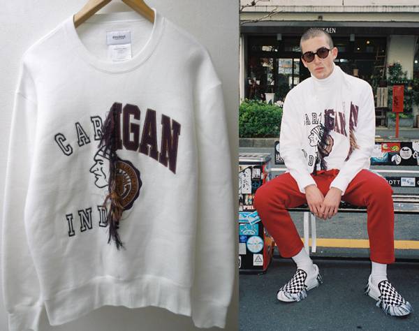 doublet ダブレット16aw 刺繍フリンジ sunsea型スウェットM美