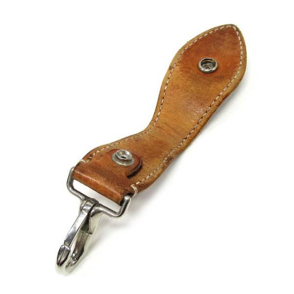フラットヘッド FLAT HEAD ハンドソーイングレザーキーホルダー 名