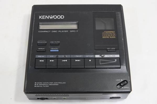 KENWOOD DPC-7 ポータブルCDプレーヤー ジャンク ポータブルプレーヤー