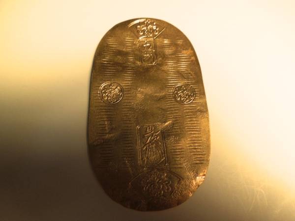小判】古銭 24.74g 天保五両判 金貨 蔵出し品 1円～③ 龍5銭銀貨