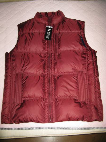★Mac Bogard ダウンベスト ワイン（LL)新品★