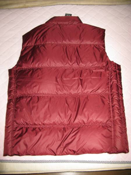★Mac Bogard ダウンベスト ワイン（LL)新品★