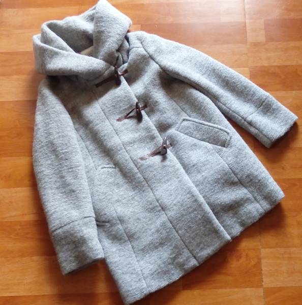 ☆未使用　＜ＩＫＫＡ＞　ウール　ダッフルコート