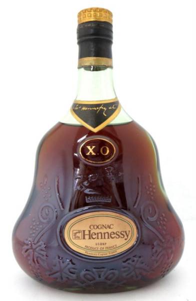 Hennessy XO ヘネシー グリーンボトル 金キャップ 1本 1YYS-028D