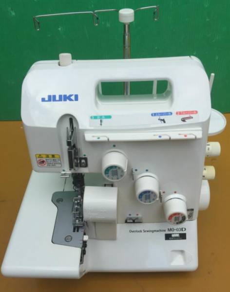 中古動作品 JUKI ジューキ オーバーロックミシン MO-03D