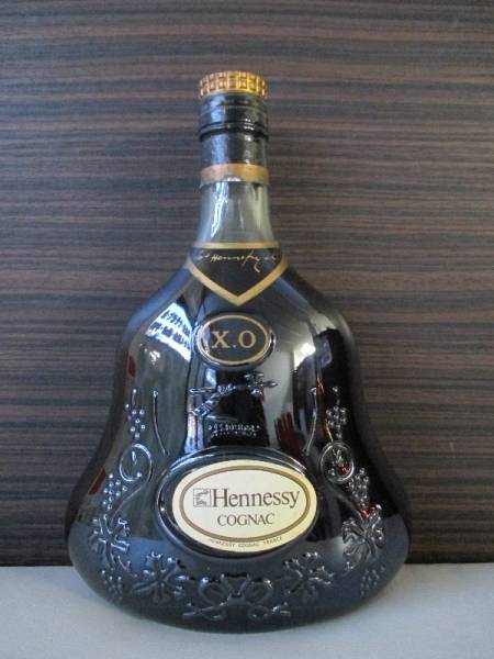 金キャップ グリーンボトル XO ヘネシー Hennessy 700ml 未開栓 40