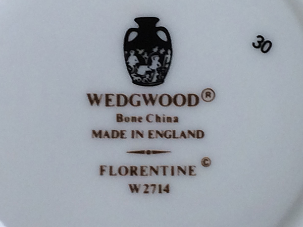 ウエッジウッド カップ＆ソーサー 4客セット ブルー 英国製